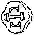 BOSAL 255-853 Rubber Strip, exhaust system